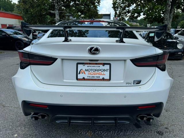 used 2021 Lexus RC F car, priced at $79,999