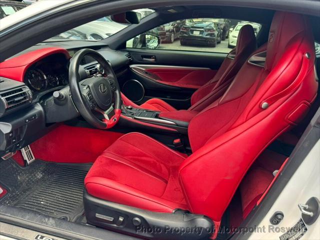 used 2021 Lexus RC F car, priced at $79,999