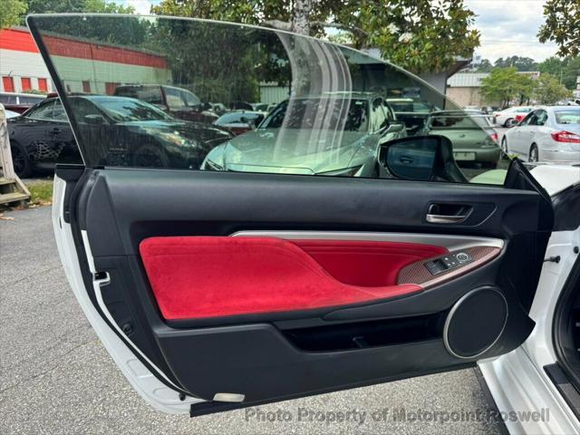 used 2021 Lexus RC F car, priced at $79,999