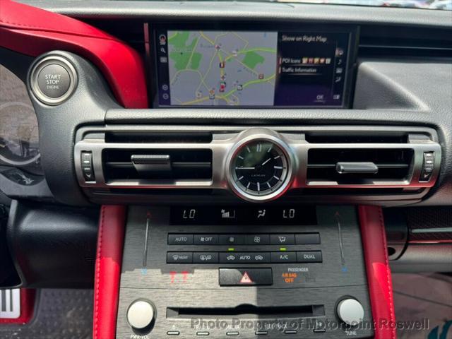 used 2021 Lexus RC F car, priced at $79,999