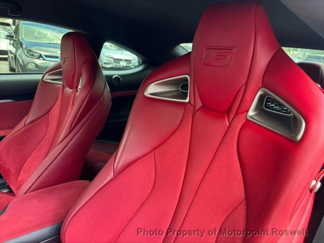 used 2021 Lexus RC F car, priced at $79,499