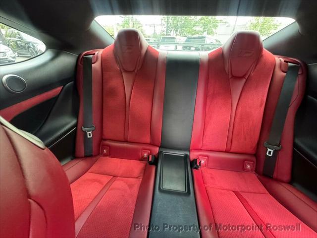 used 2021 Lexus RC F car, priced at $79,999