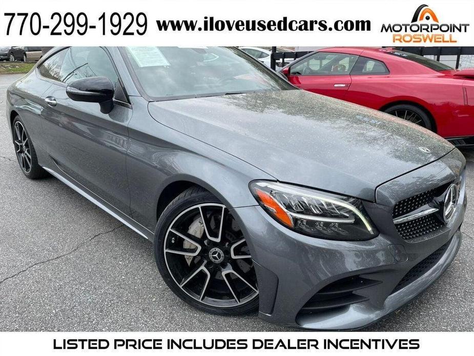 used 2020 Mercedes-Benz C-Class car, priced at $28,699