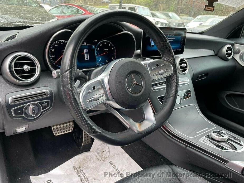 used 2020 Mercedes-Benz C-Class car, priced at $28,999