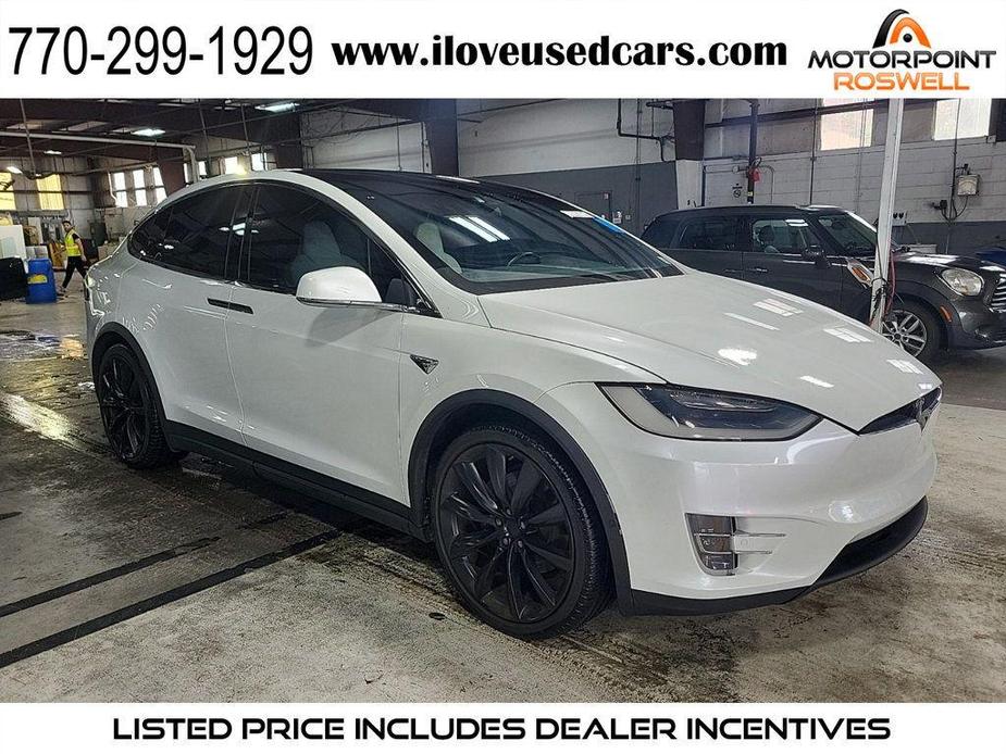 used 2019 Tesla Model X car, priced at $45,786