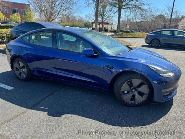 used 2021 Tesla Model 3 car, priced at $19,999