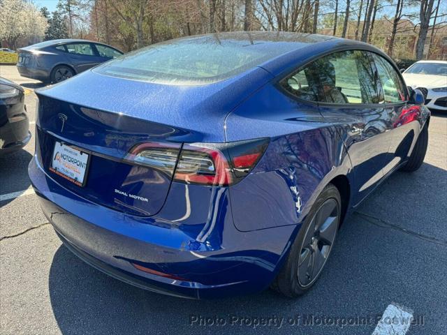 used 2021 Tesla Model 3 car, priced at $19,999