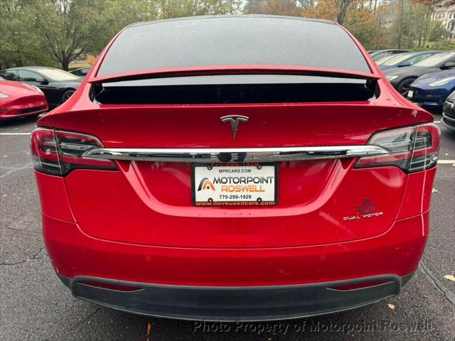 used 2021 Tesla Model X car, priced at $49,999