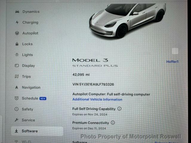 used 2020 Tesla Model 3 car, priced at $24,401