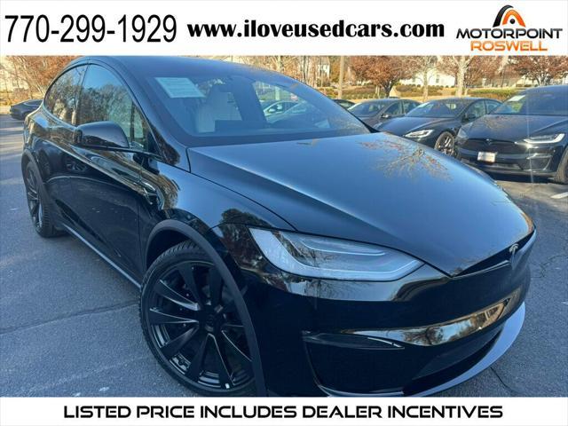 used 2023 Tesla Model X car, priced at $69,999