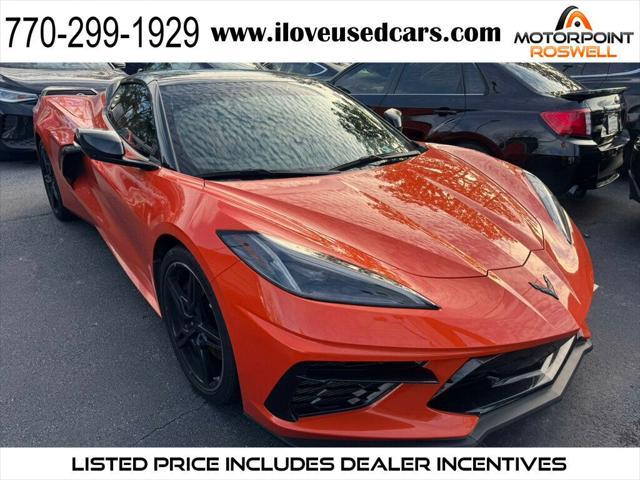 used 2020 Chevrolet Corvette car, priced at $65,786