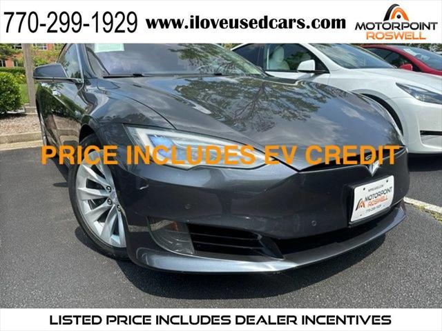 used 2017 Tesla Model S car, priced at $18,499