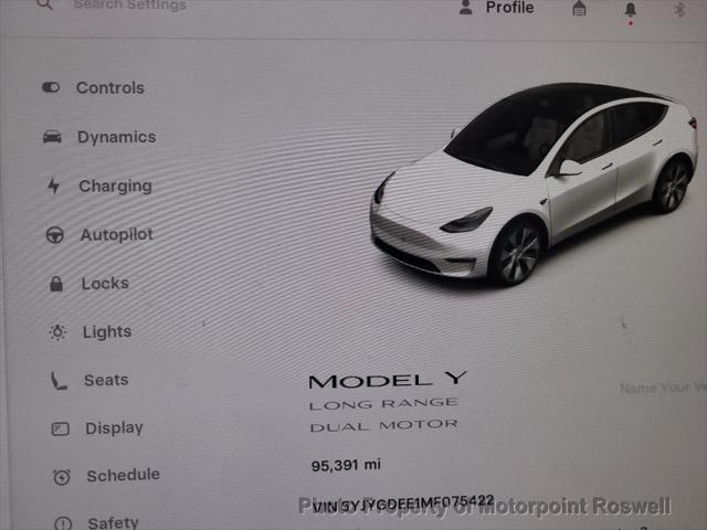 used 2021 Tesla Model Y car