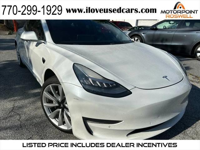used 2018 Tesla Model 3 car, priced at $14,999