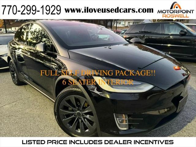 used 2020 Tesla Model X car, priced at $38,786