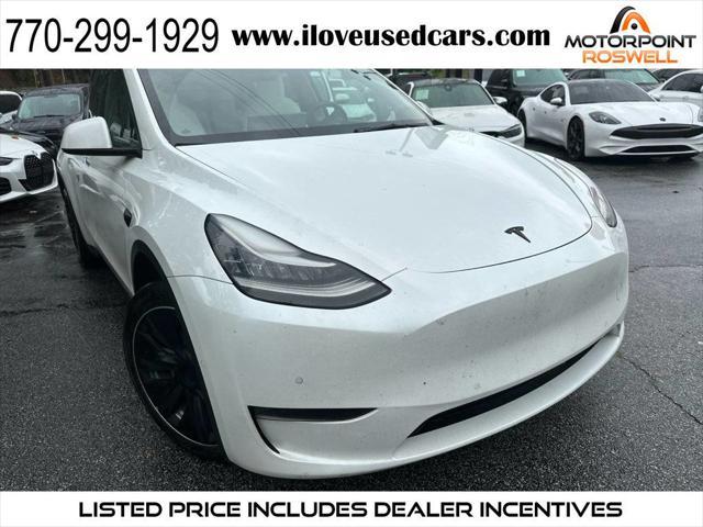 used 2021 Tesla Model Y car, priced at $21,999