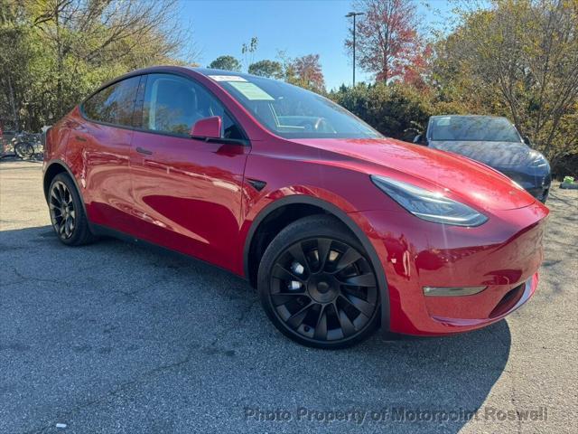 used 2022 Tesla Model Y car, priced at $29,999