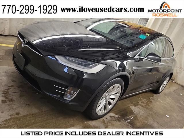 used 2020 Tesla Model X car, priced at $34,999