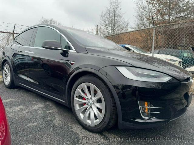 used 2020 Tesla Model X car, priced at $32,999