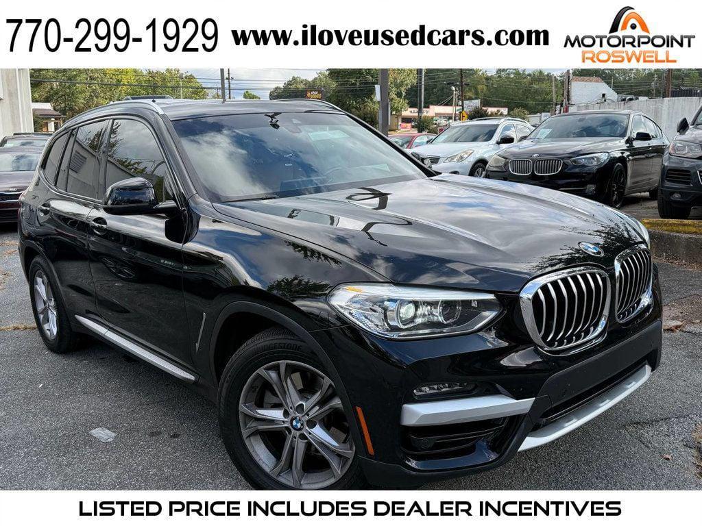 used 2020 BMW X3 car, priced at $18,786