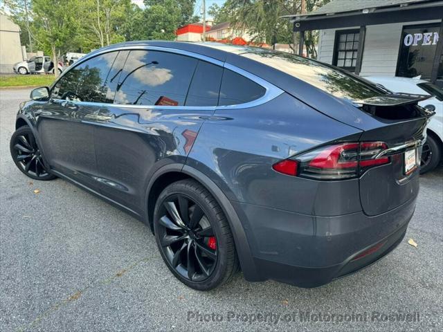 used 2020 Tesla Model X car, priced at $46,999