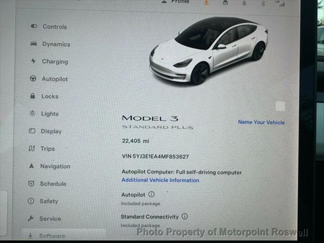 used 2021 Tesla Model 3 car, priced at $23,999