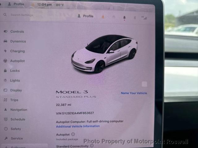 used 2021 Tesla Model 3 car, priced at $24,401