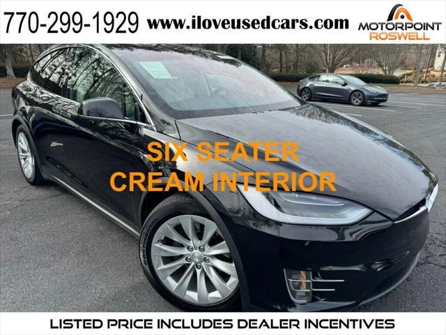 used 2018 Tesla Model X car, priced at $30,499