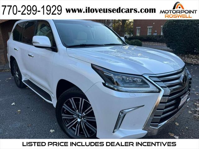 used 2021 Lexus LX 570 car, priced at $69,999