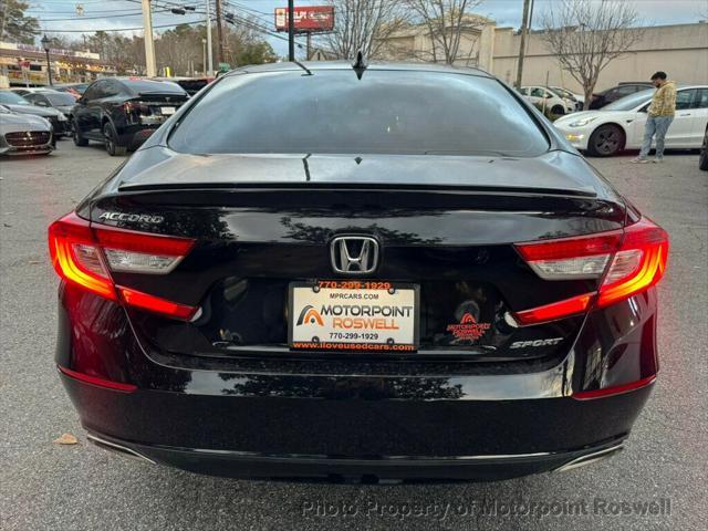 used 2021 Honda Accord car, priced at $19,786