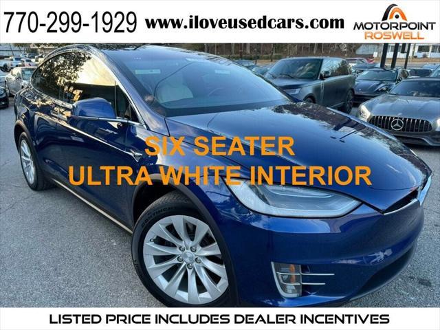 used 2019 Tesla Model X car, priced at $33,999