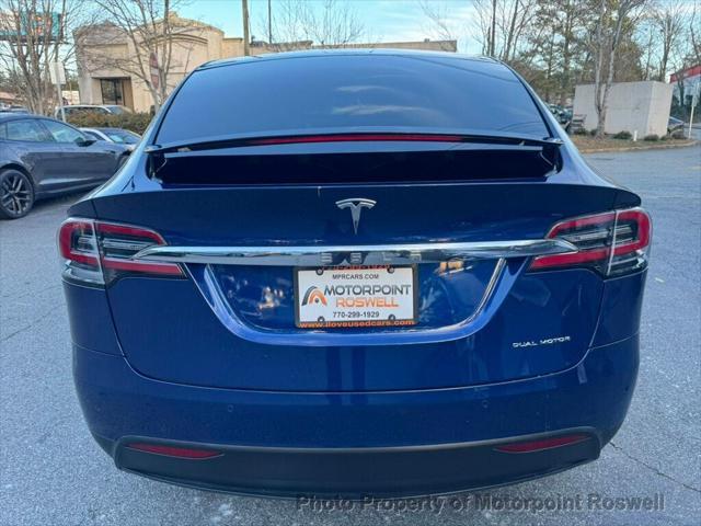 used 2019 Tesla Model X car, priced at $34,999