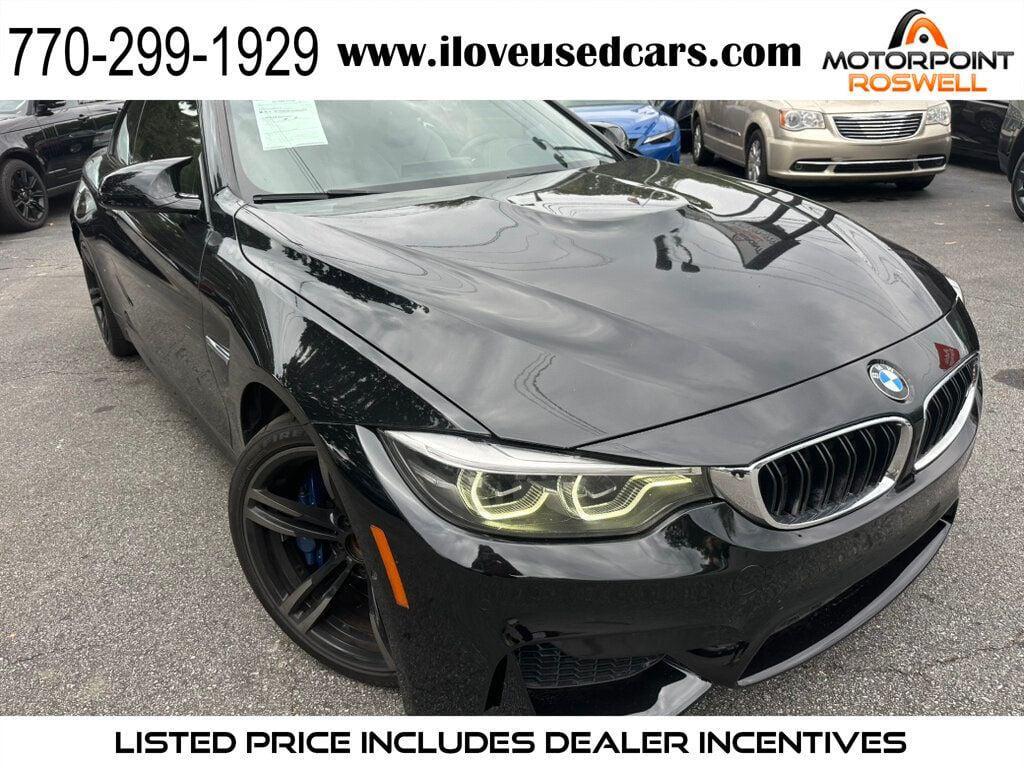 used 2018 BMW M4 car, priced at $38,786
