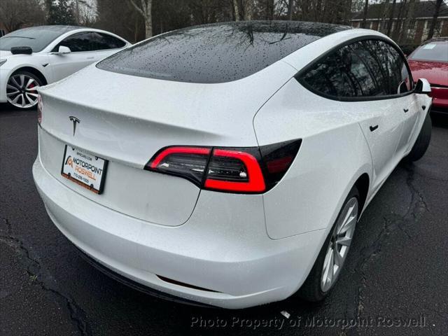 used 2023 Tesla Model 3 car, priced at $20,999