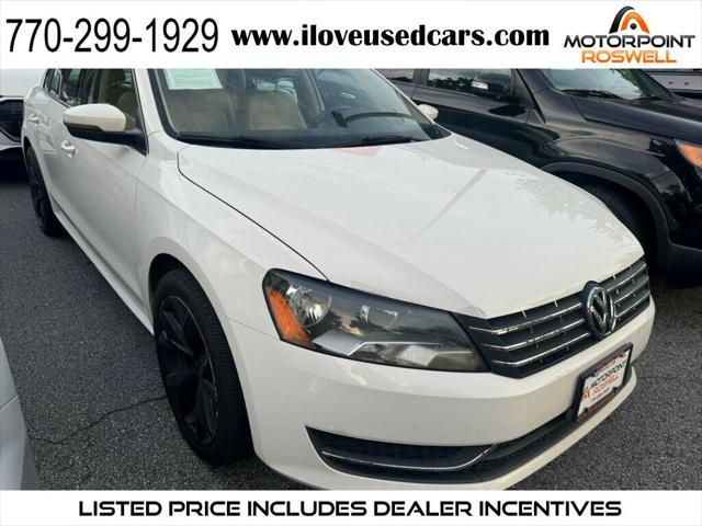 used 2014 Volkswagen Passat car, priced at $7,499