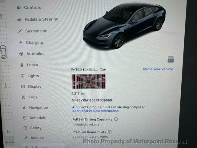 used 2024 Tesla Model S car, priced at $87,786