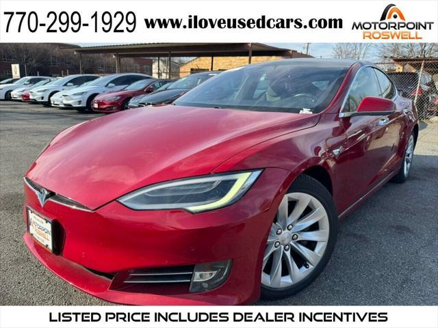 used 2018 Tesla Model S car, priced at $22,999