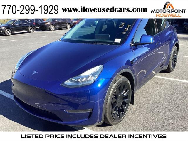 used 2021 Tesla Model Y car, priced at $24,401