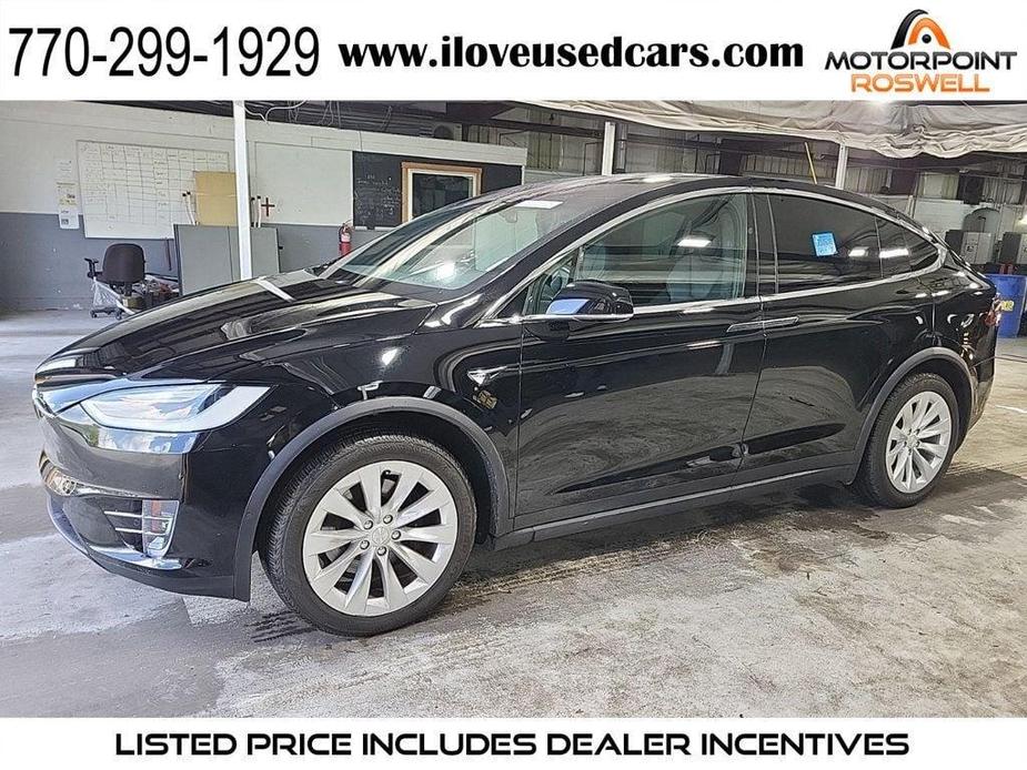 used 2021 Tesla Model X car, priced at $50,999