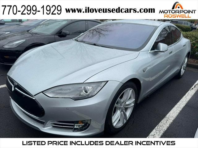 used 2016 Tesla Model S car, priced at $14,999