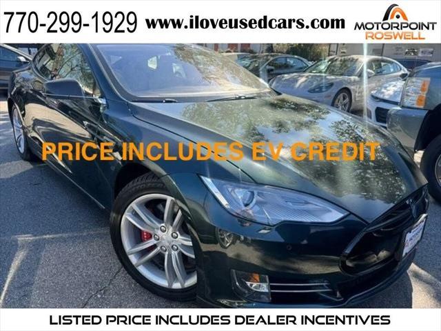 used 2013 Tesla Model S car, priced at $14,786