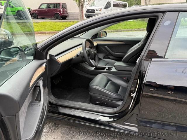 used 2022 Tesla Model 3 car, priced at $21,999