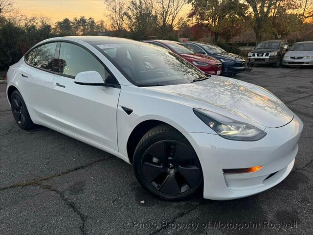 used 2021 Tesla Model 3 car, priced at $23,786