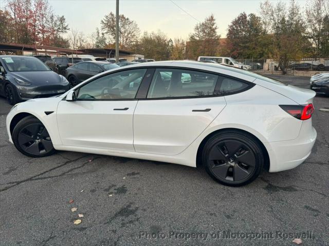 used 2021 Tesla Model 3 car, priced at $23,786