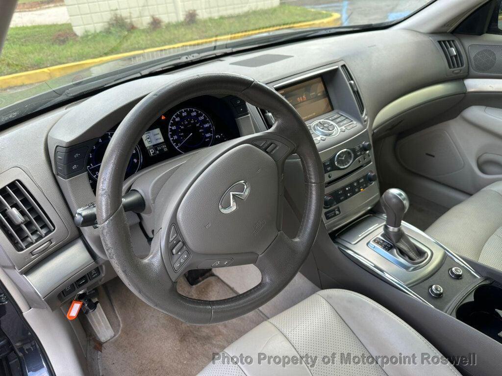 used 2011 INFINITI G37 car, priced at $9,786