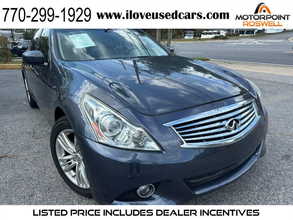 used 2011 INFINITI G37 car, priced at $9,786