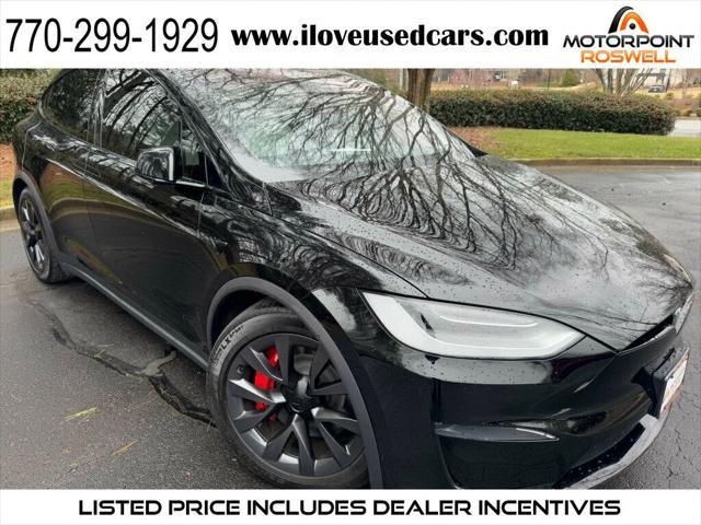 used 2024 Tesla Model X car, priced at $78,999