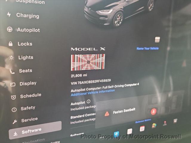 used 2024 Tesla Model X car, priced at $78,999
