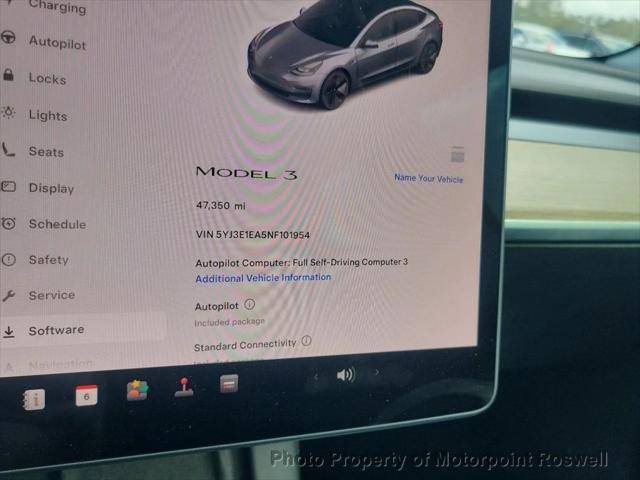 used 2022 Tesla Model 3 car, priced at $26,999