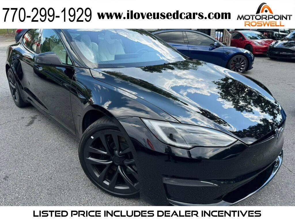 used 2023 Tesla Model S car, priced at $48,999